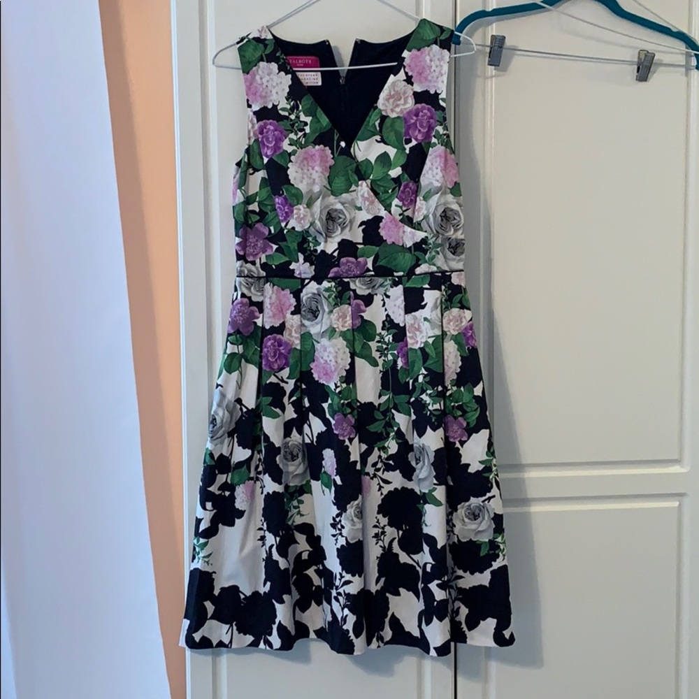 Talbots floral dress